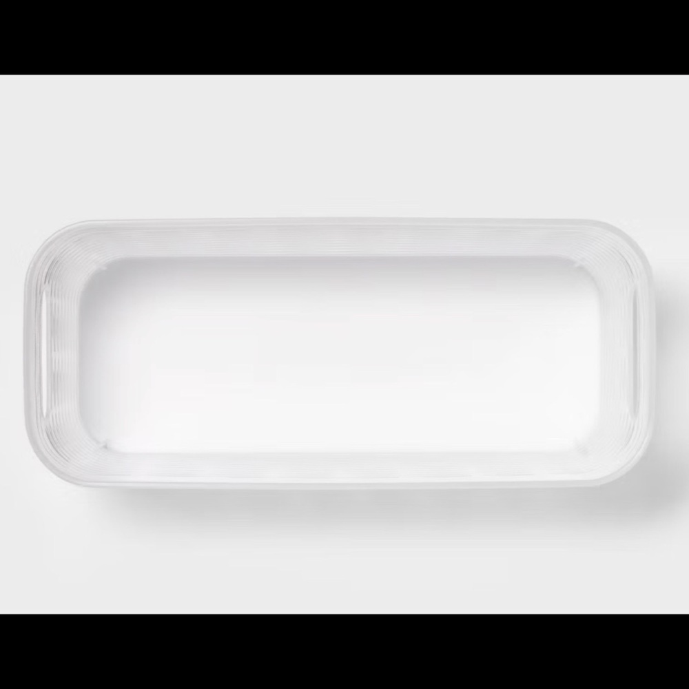 ▫️Brightroom™ Wave Medium Storage Bins (Narrow+Regular)- Translucent◻️ - Picture 5 of 6